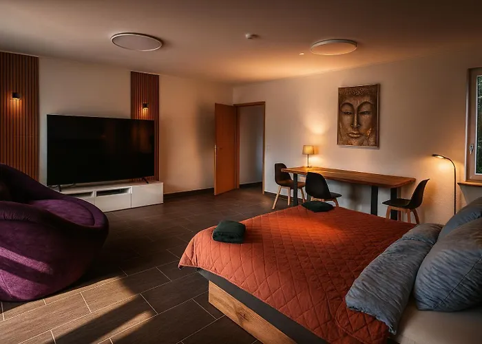 Luxury Modern Design Mit Terrasse Гостевой дом Кобленц